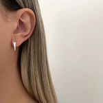 BRINCO ZIRCÔNIA CRISTAL PRATA 925