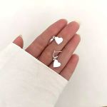 BRINCO CORAÇÃO PRATA 925