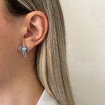 BRINCO GANECHA INDIANO PRATA 925