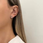 BRINCO CORAÇÃO VAZADO INDIANO PRATA 925