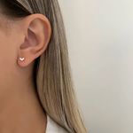 BRINCO CORAÇÃO LISO PRATA 925