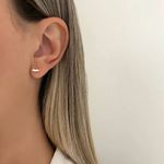 BRINCO RAIO PRATA 925