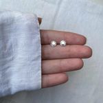 BRINCO SOL LISO PRATA 925