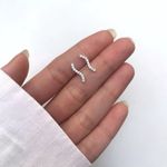 BRINCO ZIRCÔNIA CRISTAL PRATA 925