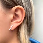 BRINCO ZIRCÔNIA CRISTAL PRATA 925