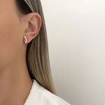 BRINCO ZIRCÔNIA CRISTAL PRATA 925