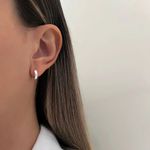 ARGOLA CLICK LISA G PRATA 925