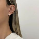 BRINCO TRIÂNGULO VAZADO PRATA 925