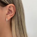 ARGOLINHA QUADRADA CLICK P PRATA 925