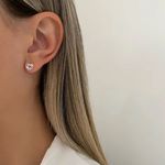 BRINCO CORAÇÃO ZIRCÔNIA COLORIDA PRATA 925