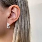 BRINCO ZIRCÔNIA CRISTAL PRATA 925