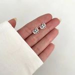 BRINCO LAÇO COLORIDA PRATA 925