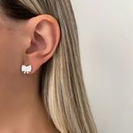 BRINCO LAÇO CRISTAL PRATA 925