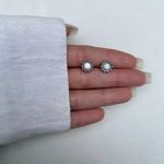 BRINCO INDIANO BRANCO PRATA 925