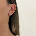 BRINCO PALITO COLORIDO PRATA 925