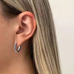 ARGOLA TRABALHADA INDIANO G PRATA 925