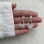 BRINCO TRABALHADO LISO PRATA 925