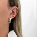 BRINCO QUADRADO CLICK ZIRCÔNIA P PRATA 925 