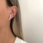 BRINCO ZIRCÔNIA CRISTAL PRATA 925