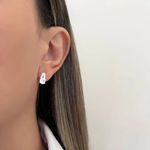 BRINCO ZIRCÔNIA CRISTAL PRATA 925