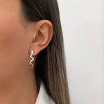 BRINCO COBRA LISO PRATA 925