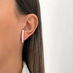 BRINCO BOLINHAS LISAS PRATA 925