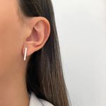 BRINCO PALITO ZIRCÔNIA CRISTAL PRATA 925