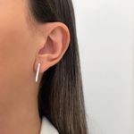 BRINCO PALITO ZIRCÔNIA CRISTAL PRATA 925