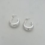 BRINCO GOTAS FIOS PRATA 925