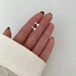 BRINCO FLECHA PRATA 925