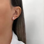 BRINCO NAVETE P ZIRCÔNIA CRISTAL PRATA 925