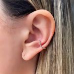 PIERCING INDIANO TRANÇADO FAKE PRATA 925