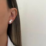 TRIO BOLA LISO PRATA 925