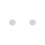 BRINCO REDONDO ZIRCÔNIA CRISTAL PRATA 925