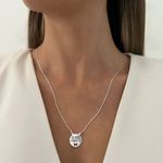 ESCAPULÁRIO BORBOLETA DAS MINHAS CICATRIZES NASCERAM ASAS PRATA 925