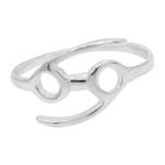 ANEL SIGNO CÂNCER PRATA 925