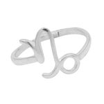 ANEL SIGNO CAPRICÓRNIO PRATA 925