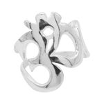 ANEL SÍMBOLO DO OM PRATA 925