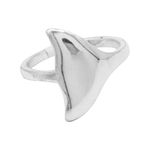 ANEL RABO DE BALEIA PRATA 925