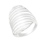 ANEL OVAL 9 FIOS PRATA 925