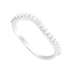 ANEL ZIRCÔNIA CRISTAL PRATA 925