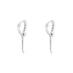 BRINCO COBRA ZIRCÔNIA VERDE PRATA 925