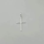 PINGENTE CRUZ LISA 2,2CM PRATA 925