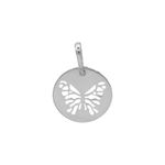 PINGENTE BORBOLETA PRATA 925