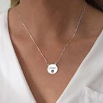 GARGANTILHA SIGNO CÂNCER PRATA 925