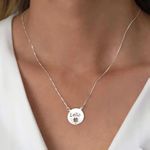 GARGANTILHA SIGNO LEÃO PRATA 925