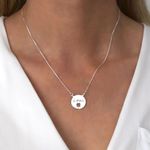 GARGANTILHA SIGNO LIBRA PRATA 925