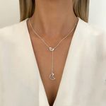 GRAVATINHA MEIA LUA VAZADA PRATA 925