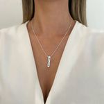 GARGANTILHA INDIANA SIGNO ÁQUARIO PRATA 925