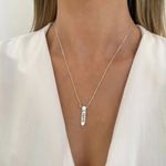 GARGANTILHA INDIANO SIGNO LIBRA PRATA 925